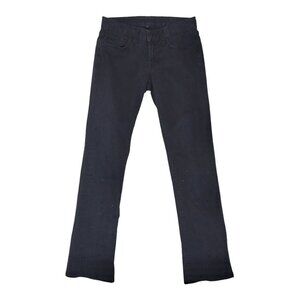 Ralph Lauren Faded Black Rhinestone Jeans Women’s 27 Bootcut Glam Rock Y2K